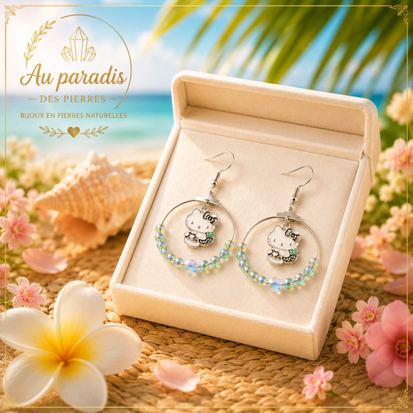 Petite créole Aqua aura et hello kitty