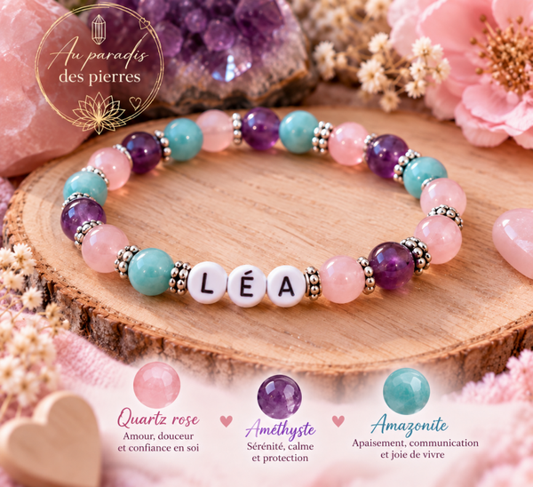 🌸Bracelet douceur enchanté personlisable