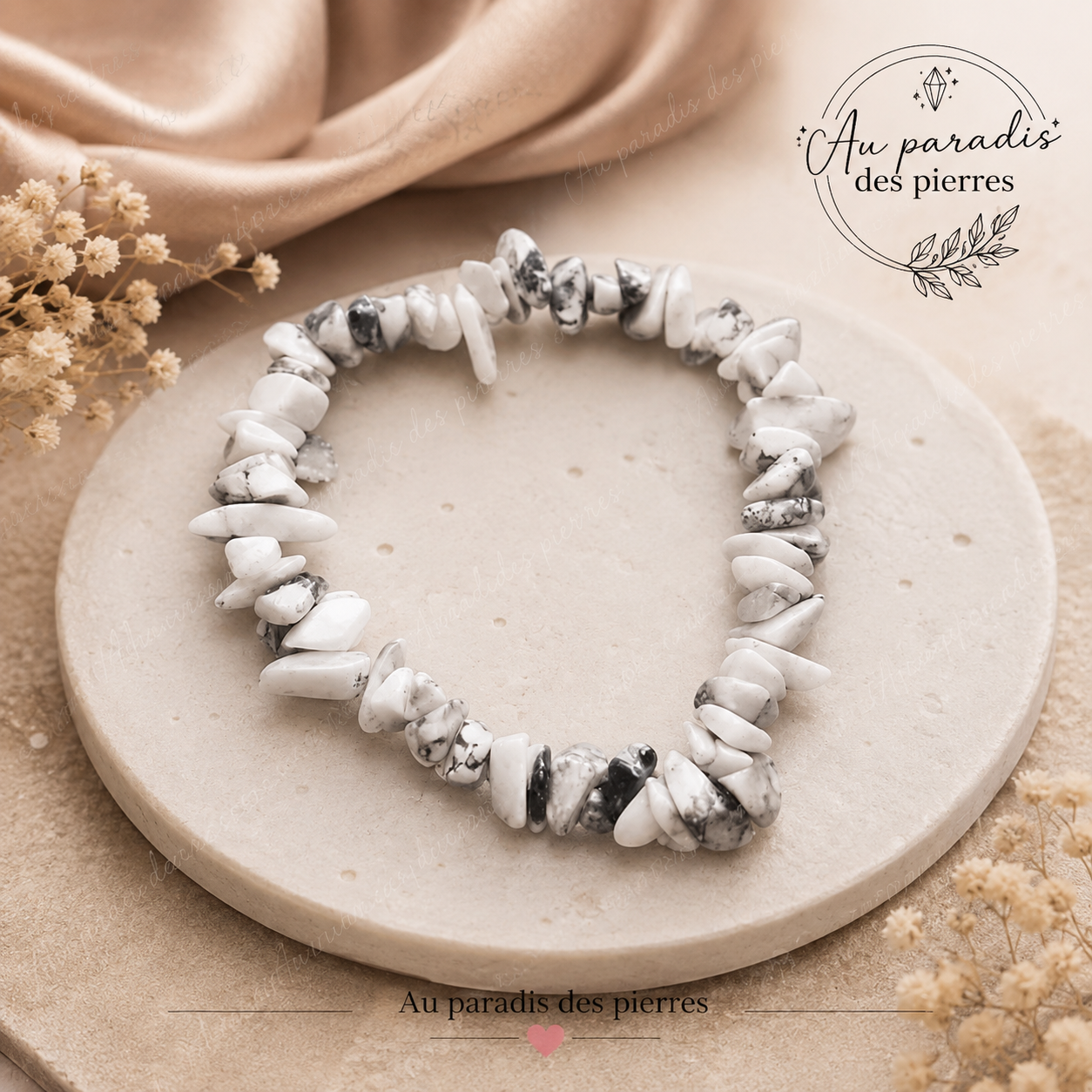 Bracelet howlite