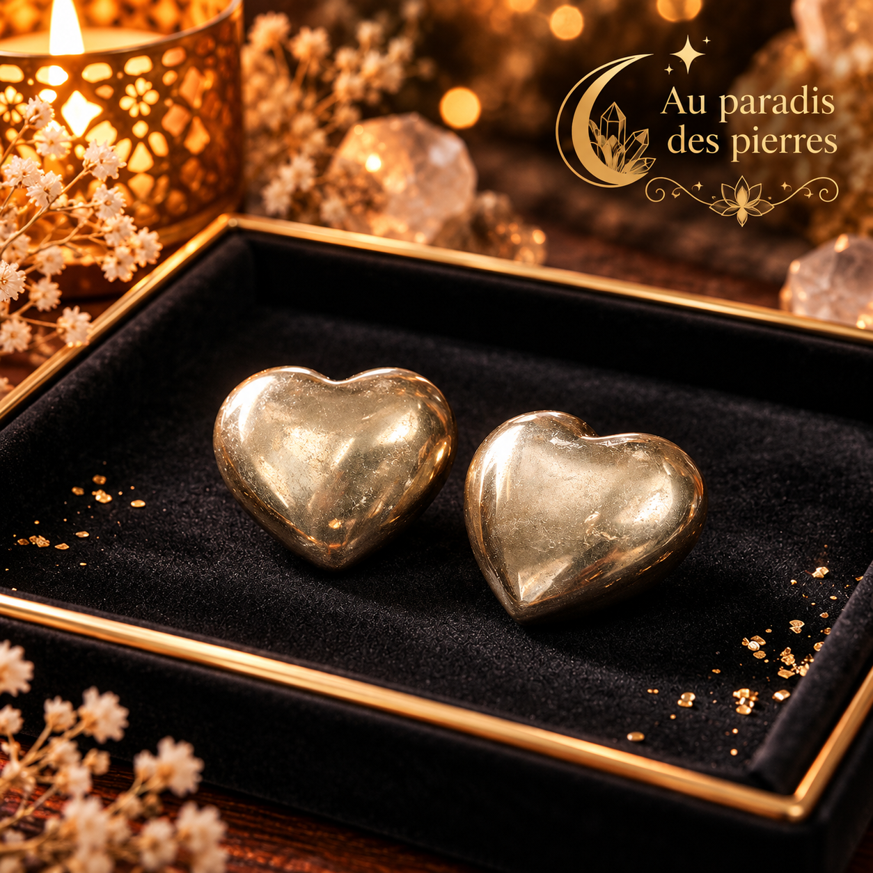 Cœur en pyrite