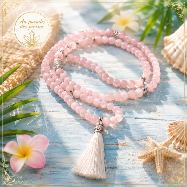 Mala en morganite