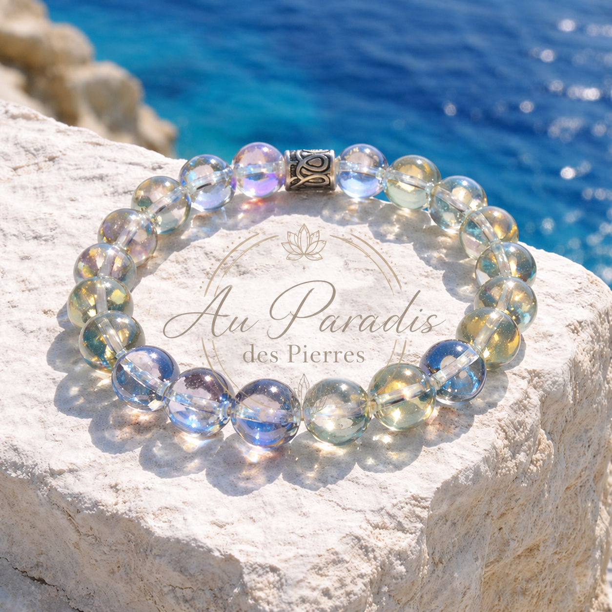 Bracelet « Énergies Céleste «