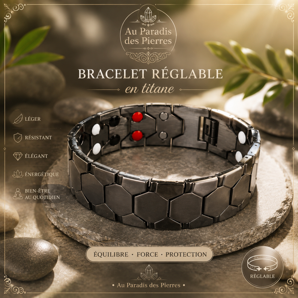 ✨Bracelet en titane réglable ✨