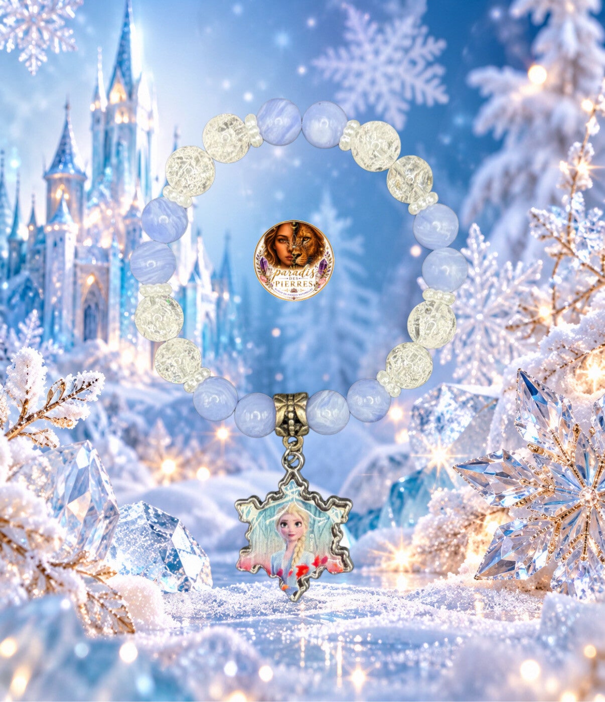 ❄️Bracelet reine des neiges❄️