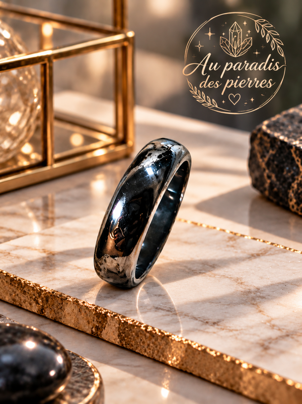 Anneau en hematite