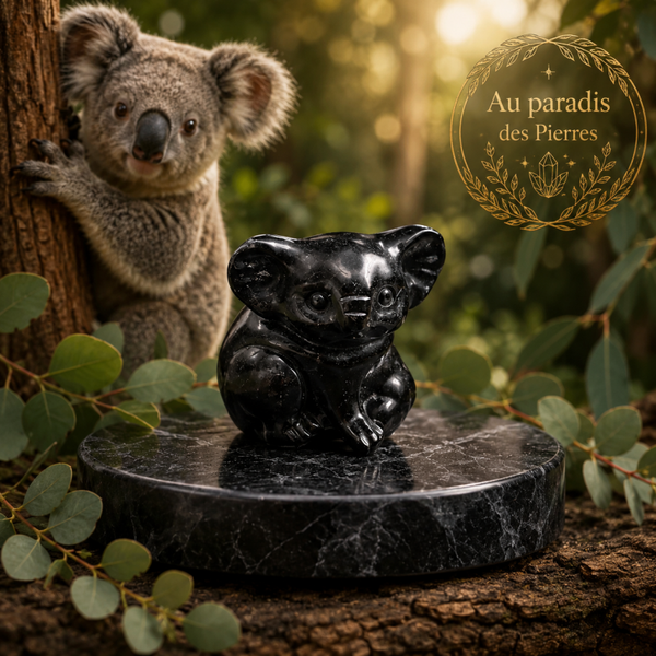 🐨Koala en obsidienne 🐨