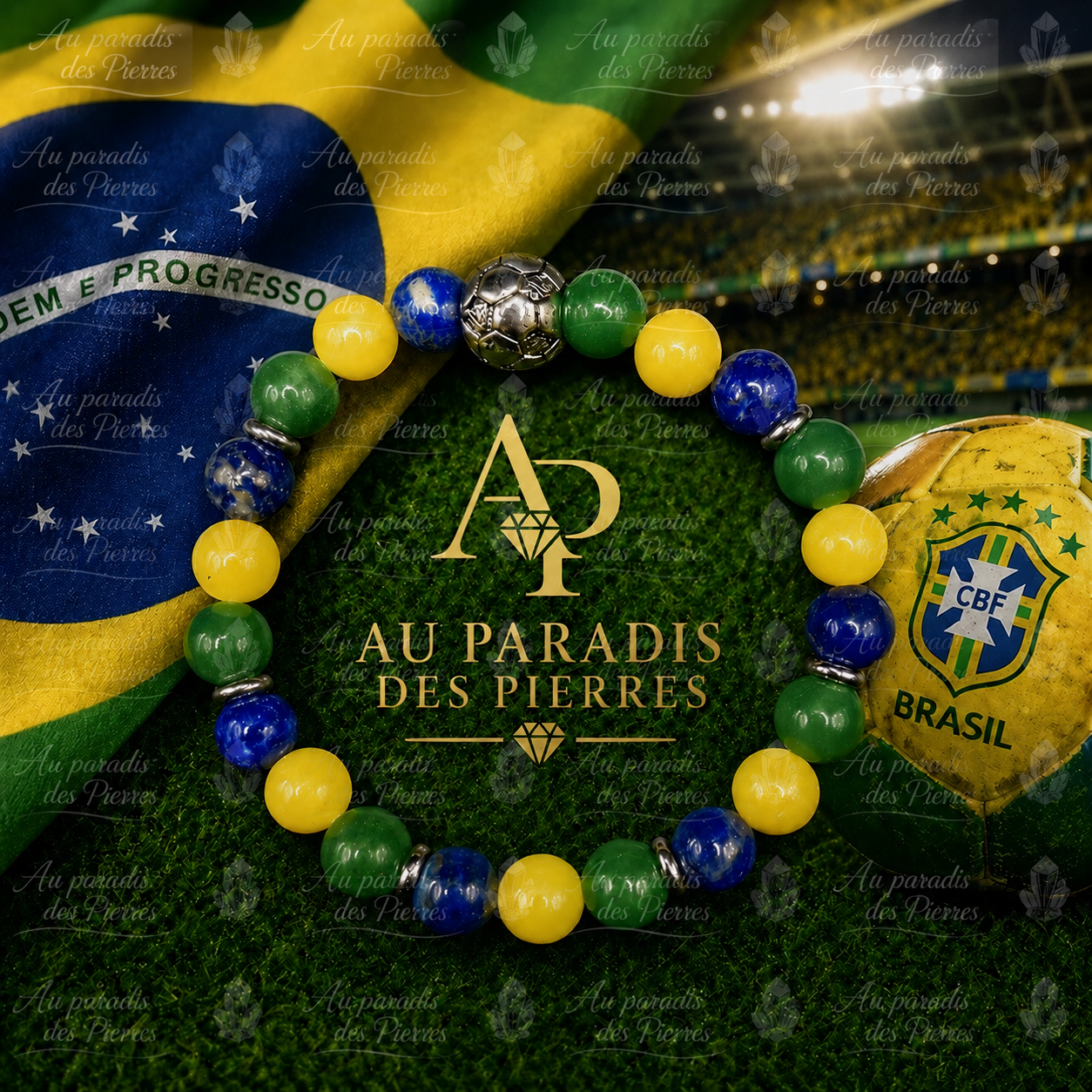 💛💚 Bracelet Bresil 💛💚