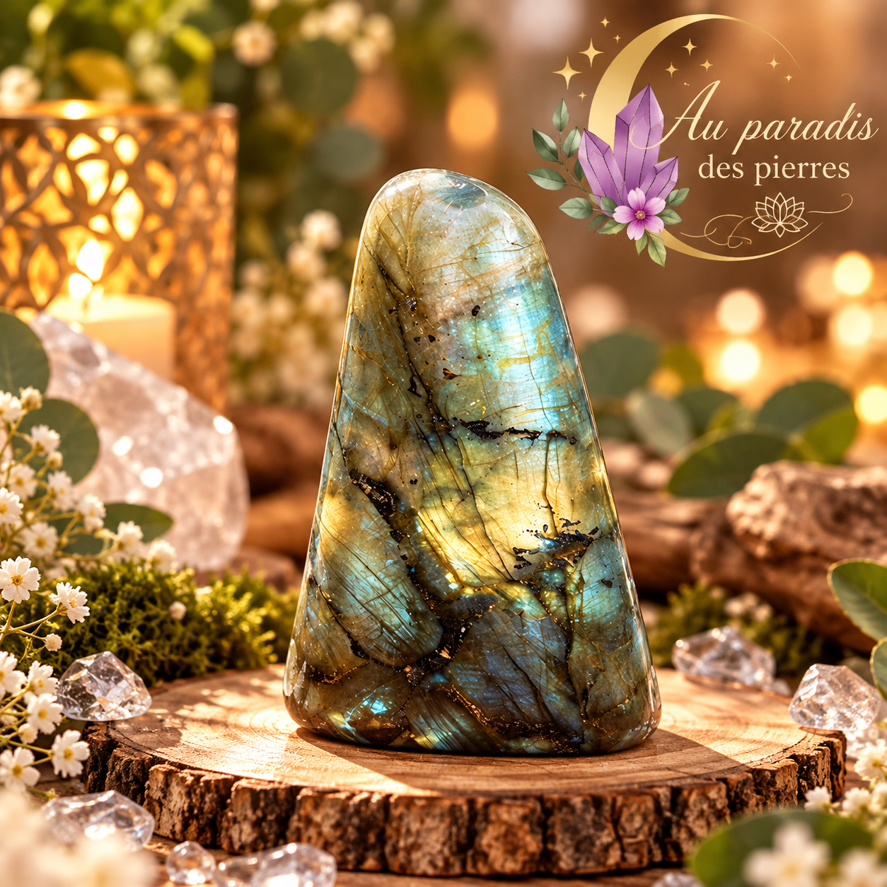 Labradorite polie 280g