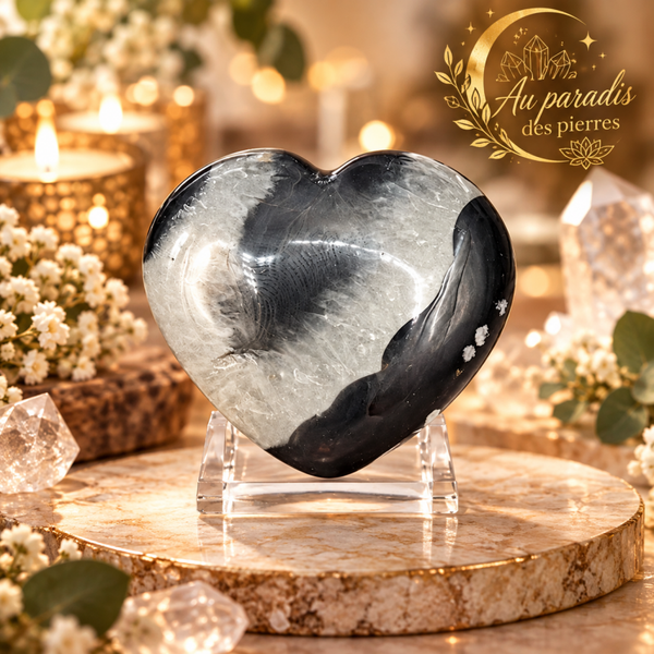 Cœur en agate