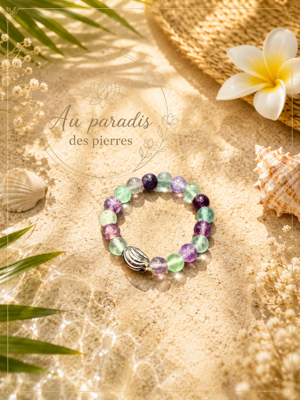 Bague élastique en fluorite