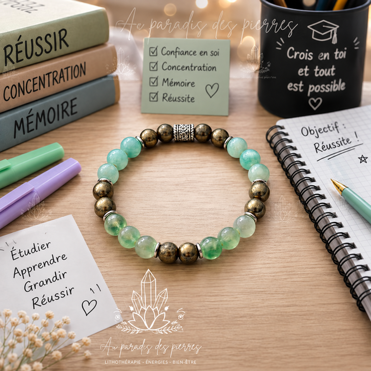 Bracelet « réussite,concentration  »