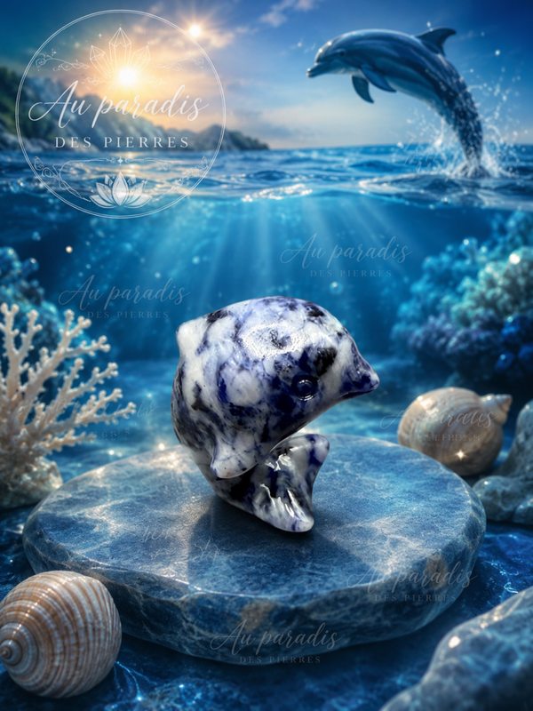Dauphin en sodalite