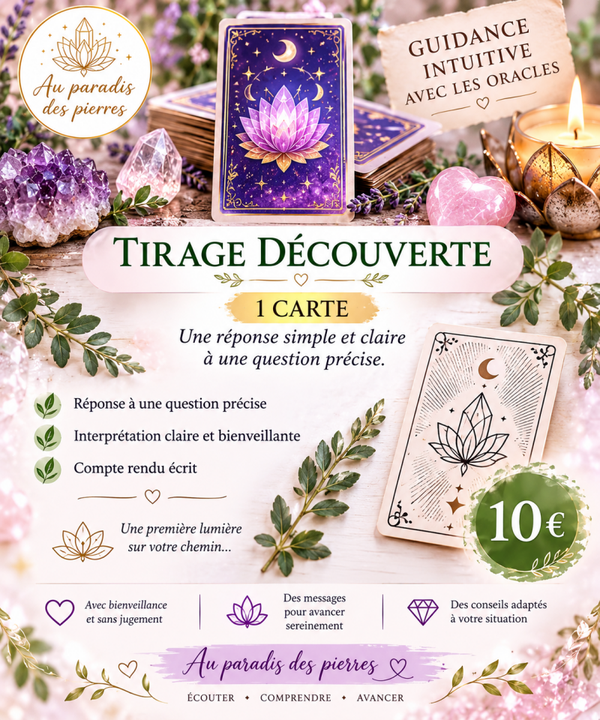 Guidance tirage découverte