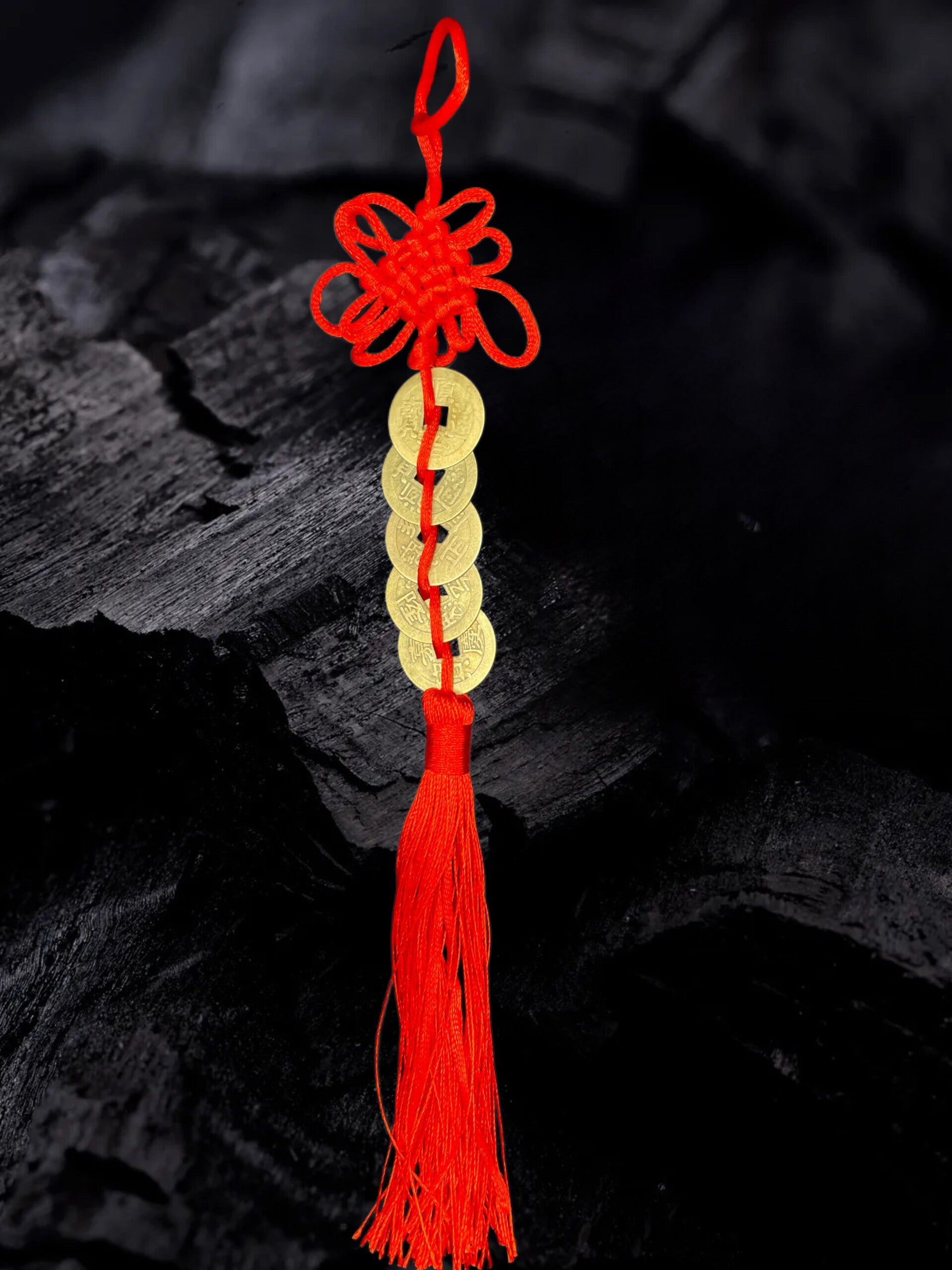 Porte bonheur pieces chinoises