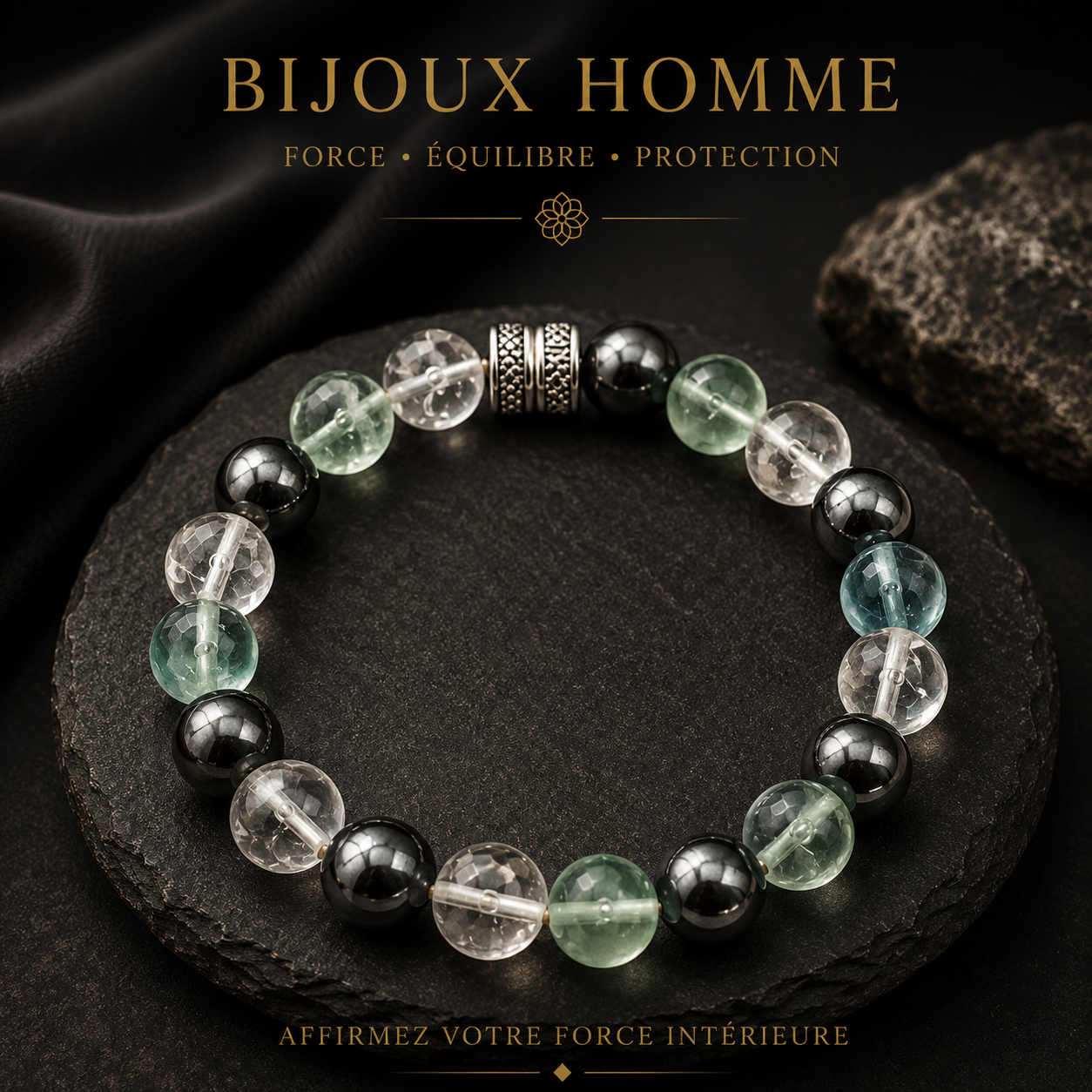 BRACELET POUR LA MEMOIRE & PREVENTION ALZHEIMER (CONCENTRATION, CERVEAU)