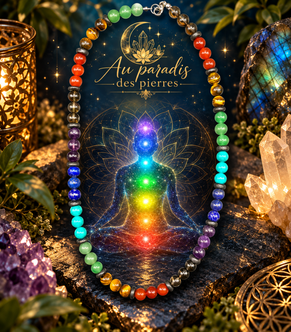 Collier 7 chakras