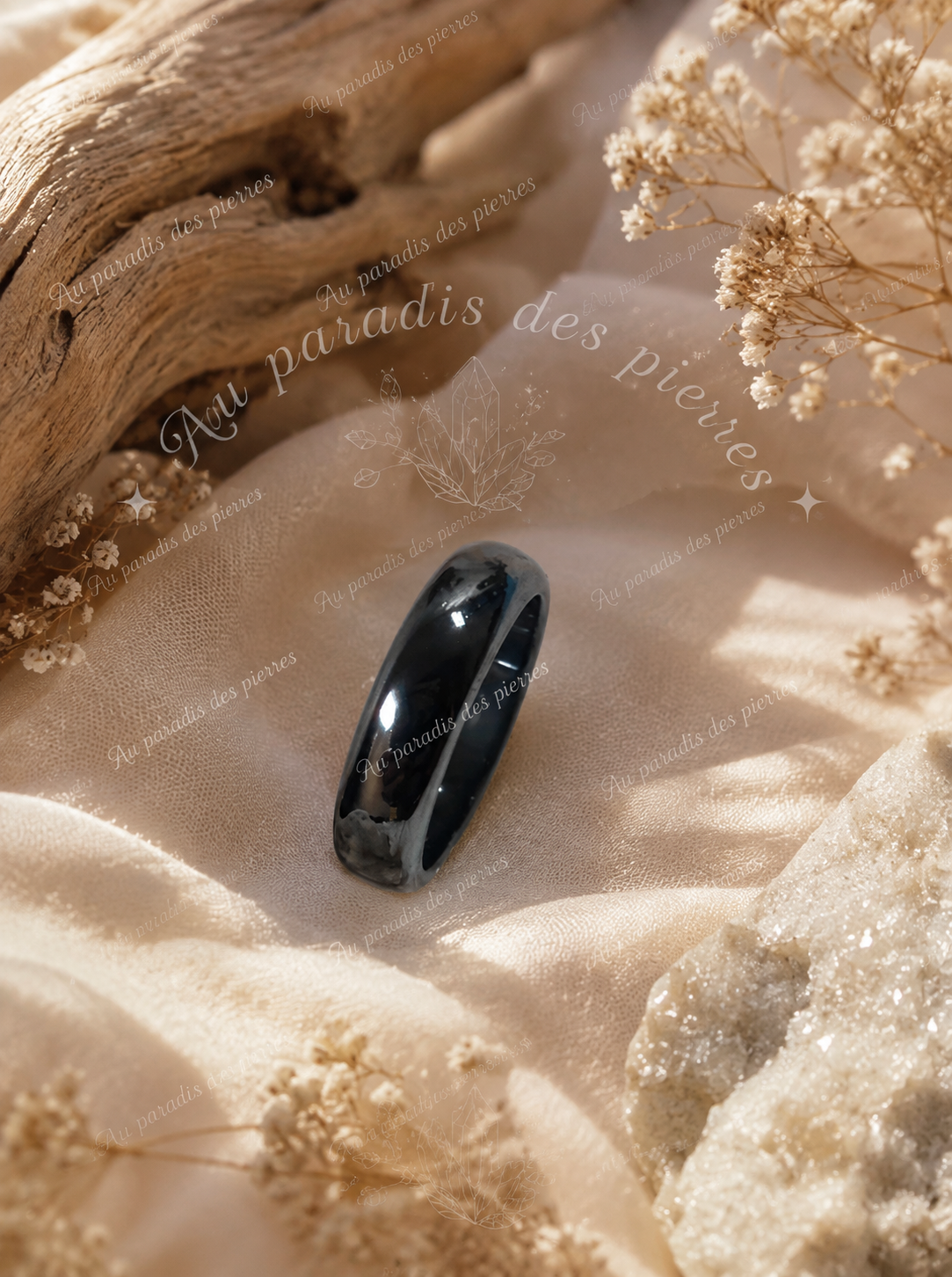 Anneau en hematite