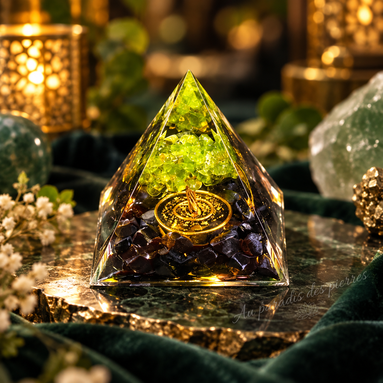 Pyramide orgonite