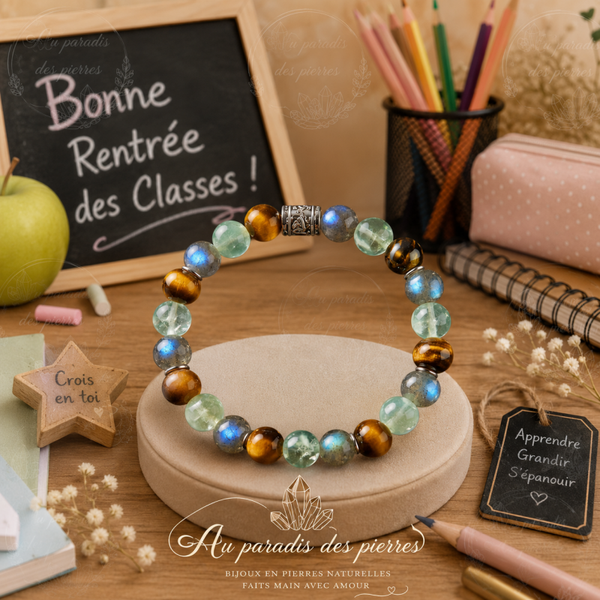Bracelet  rentrée scolaire modèle garçon