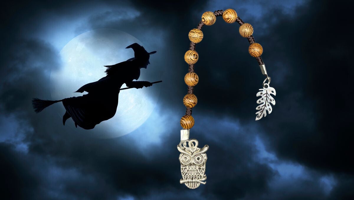 Échelle de sorcière bois