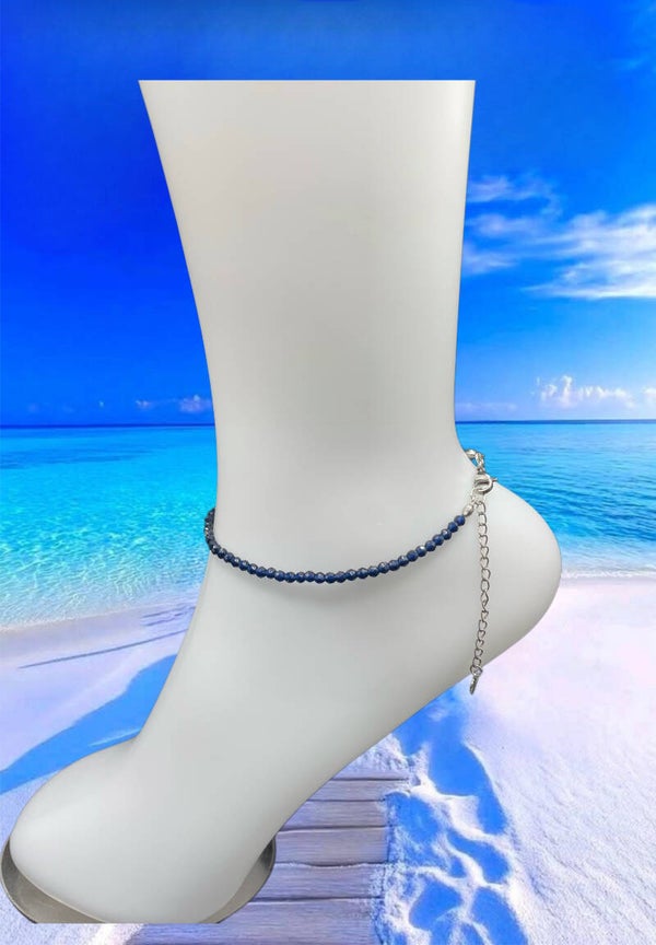 Chevillere spinelle bleu