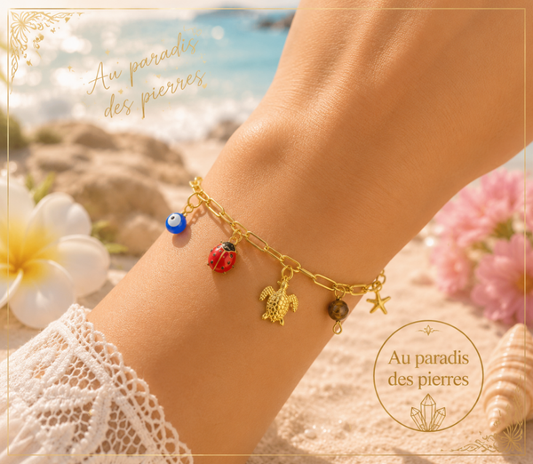 Bracelet « abondance ,chance et protection »