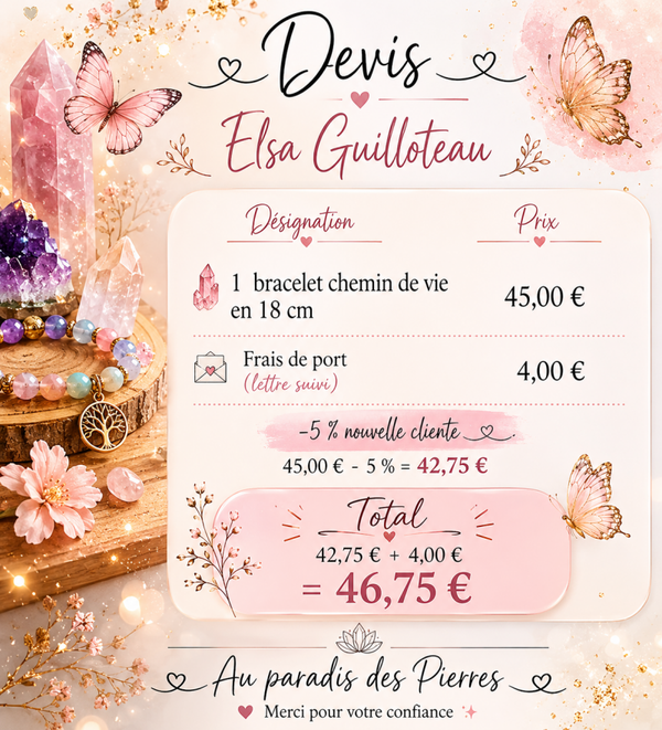 Bracelet chemin de vie