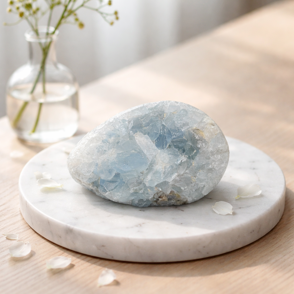 Mini géode Célestine (100g)