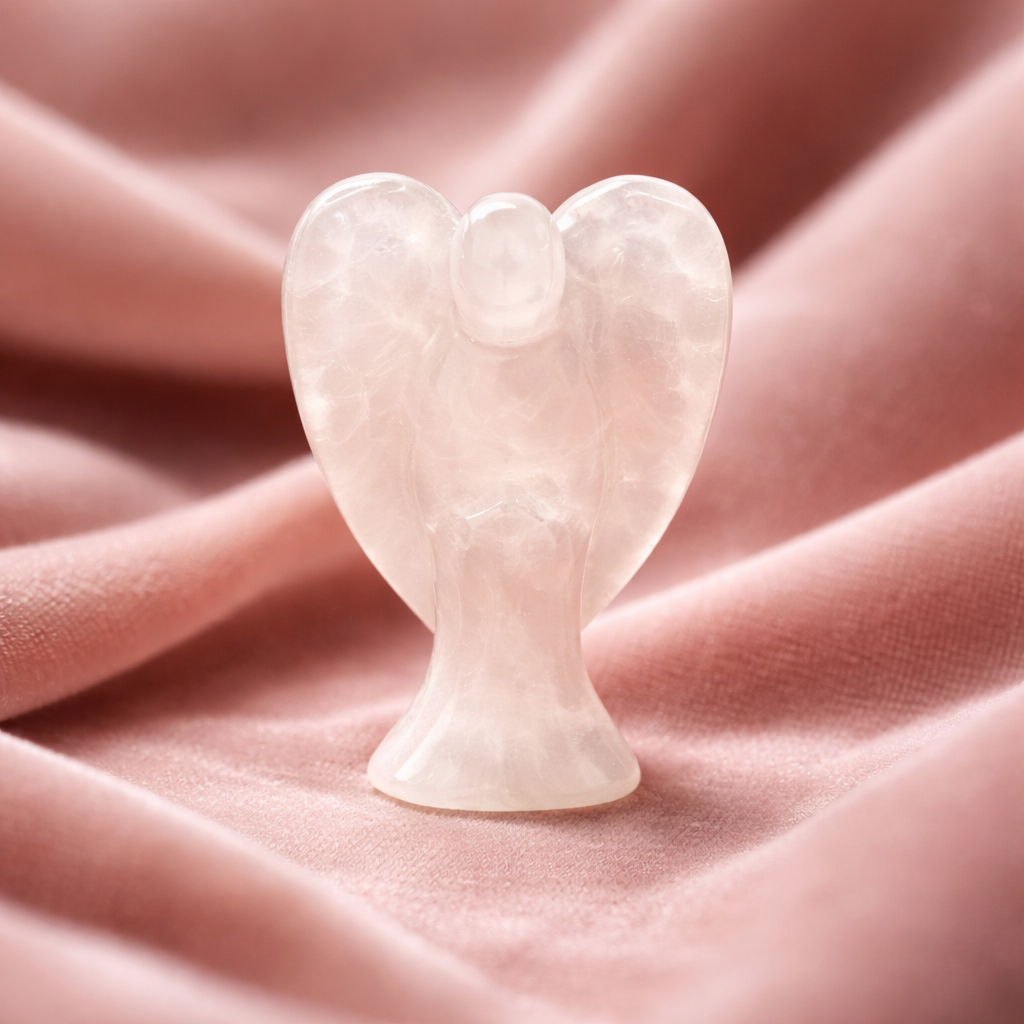🪽Ange en quartz rose 🪽