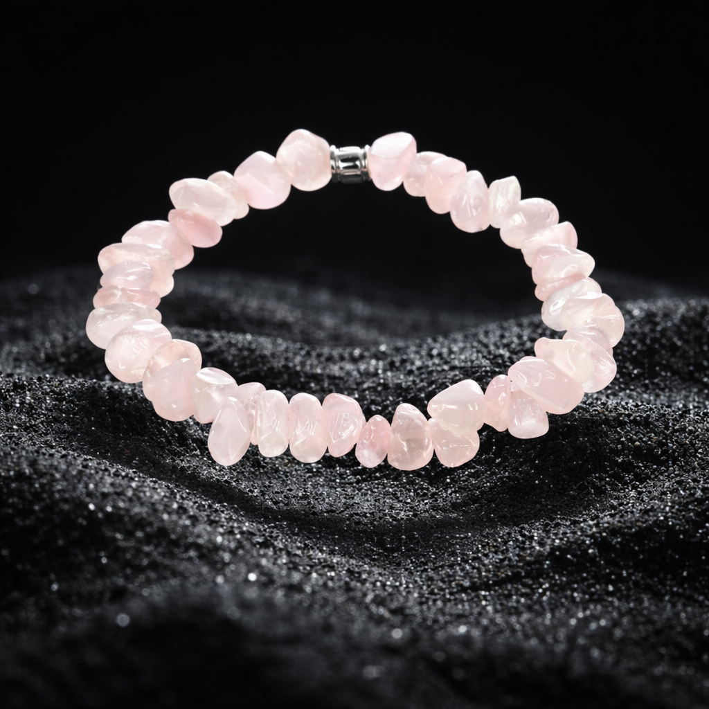 Bracelet quartz rose