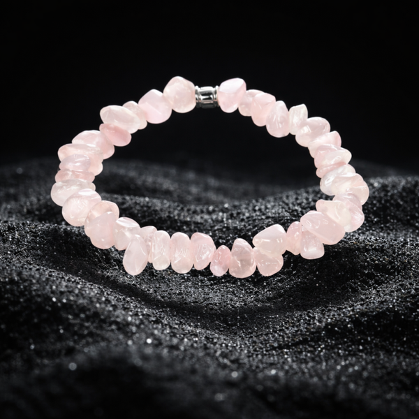 Bracelet quartz rose