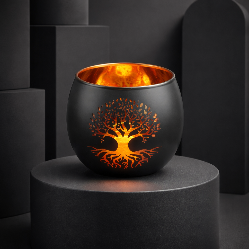 Supports bougies arbre de vie