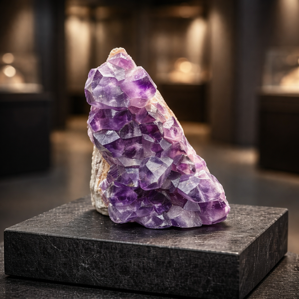 Druse d’amethyste