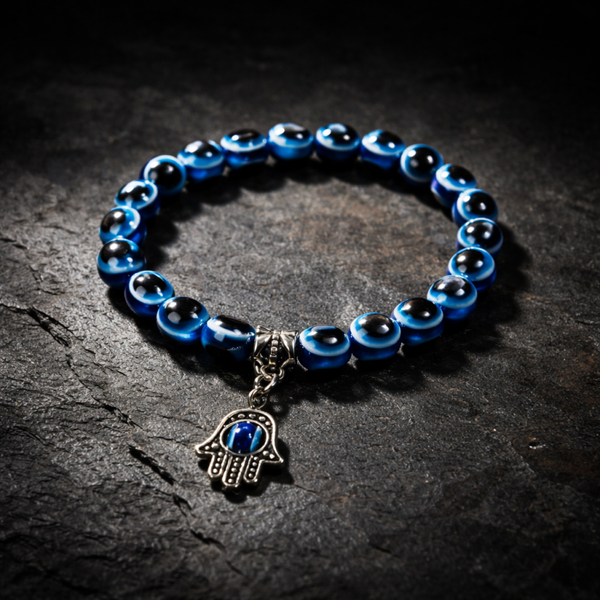 Bracelet main de fatma destiné à se protéger de la malédiction du mauvais œil.