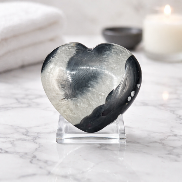 Cœur en agate