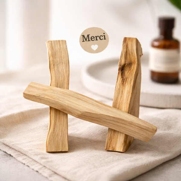 Lot de 3 bâtonnets de palo santo