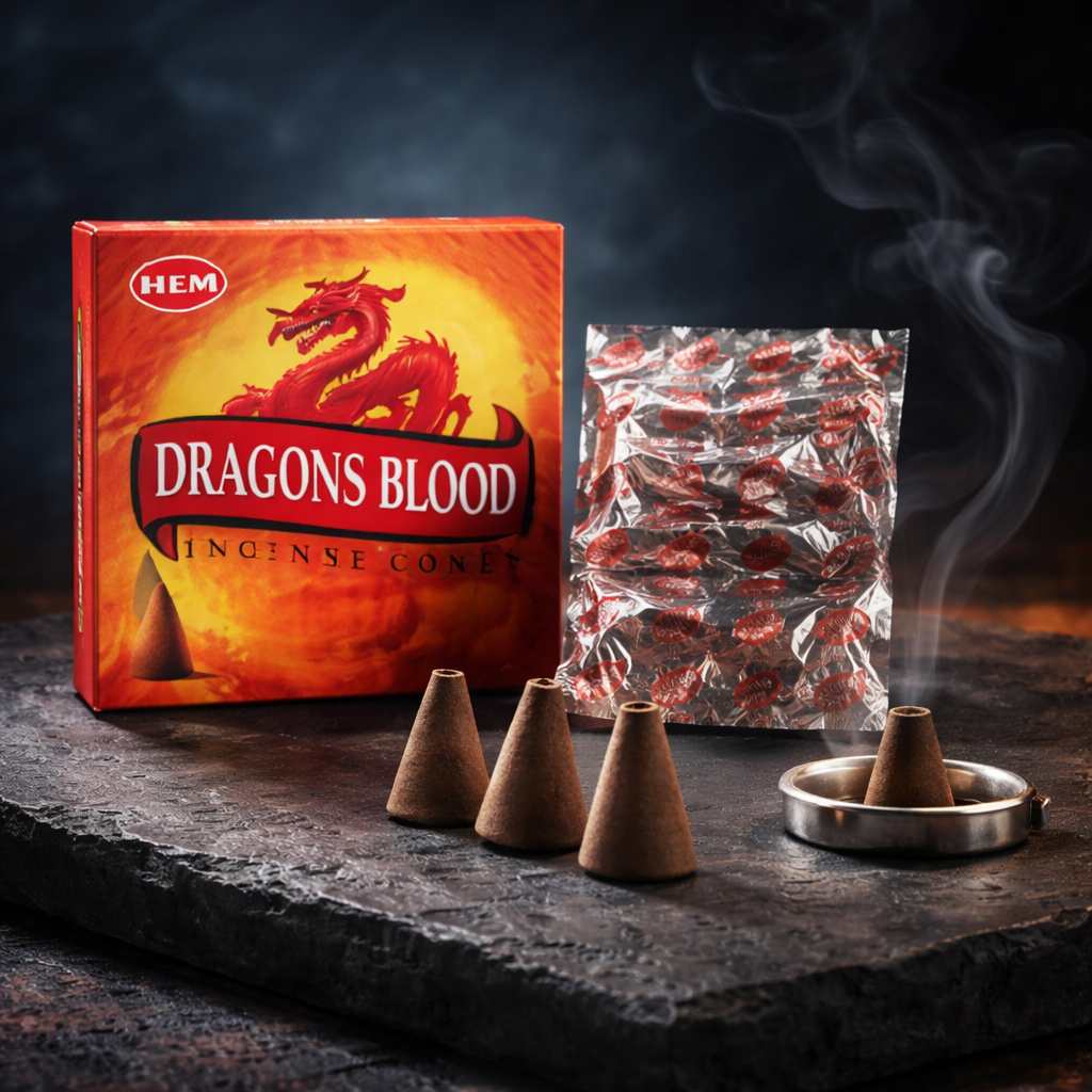 Encens hem cône sang du dragon