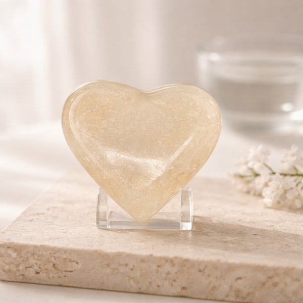 Savon sel de l’Himalaya forme cœur