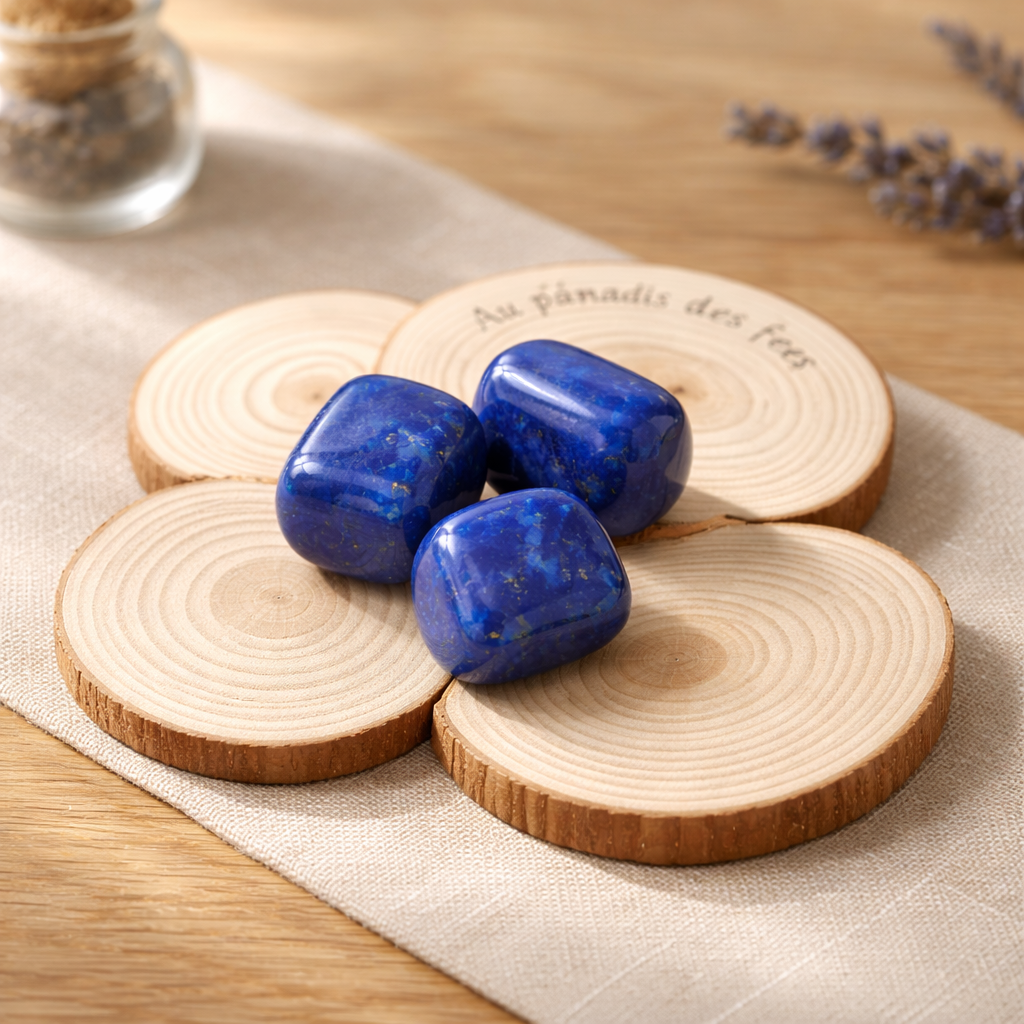 Pierre roulee lapis lazuli (vendue à l’unité)