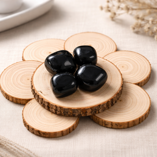 Pierre roulée obsidienne (vendue à l’unité)