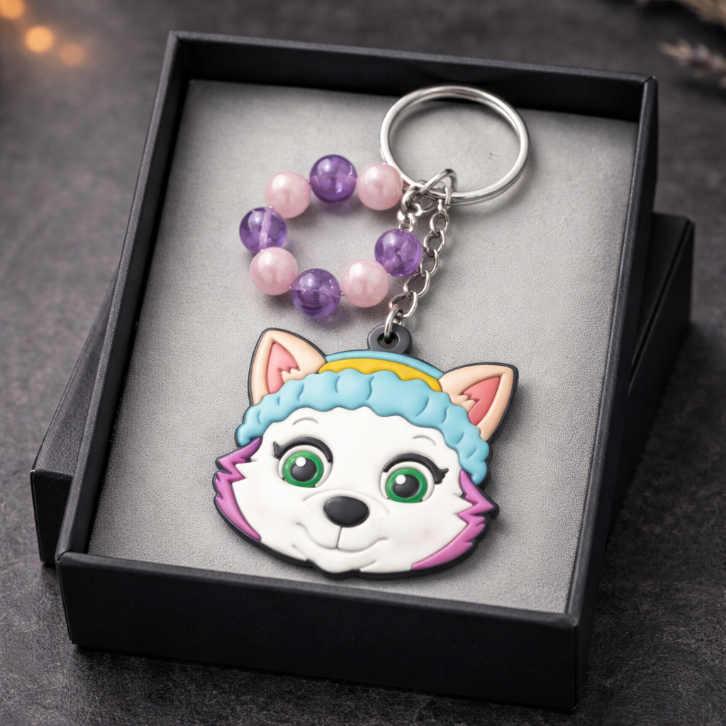 Everest et pierres améthyste et quartz rose