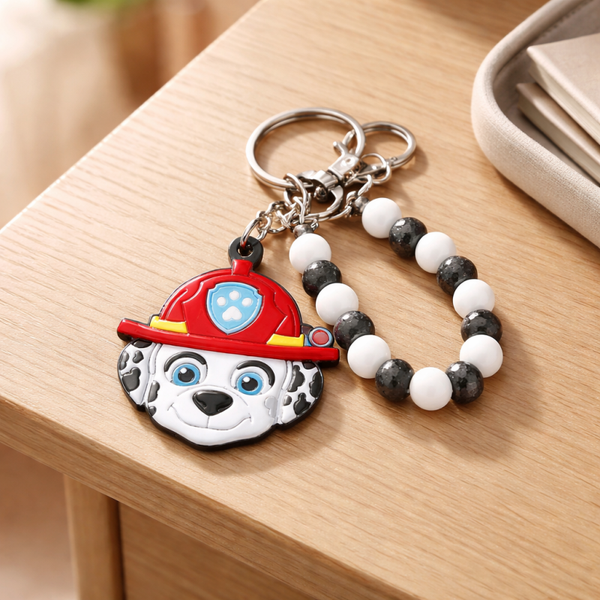 Marcus avec pierre de lave et agate blanche