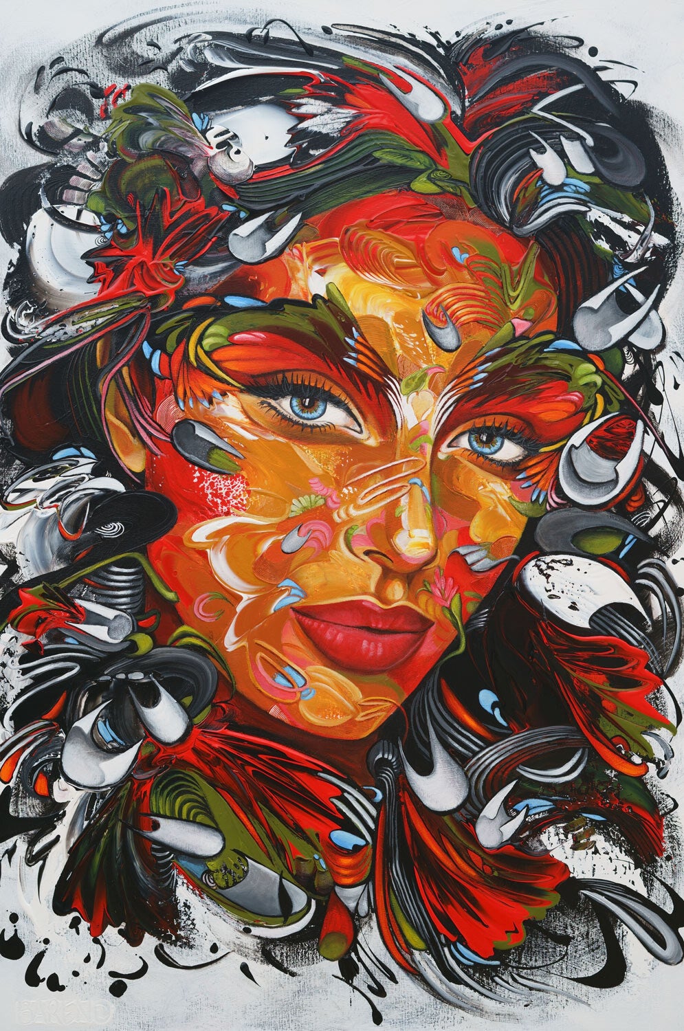 The Optimist | Print on PAPER - 75x50cm. - 29,5x19,7"