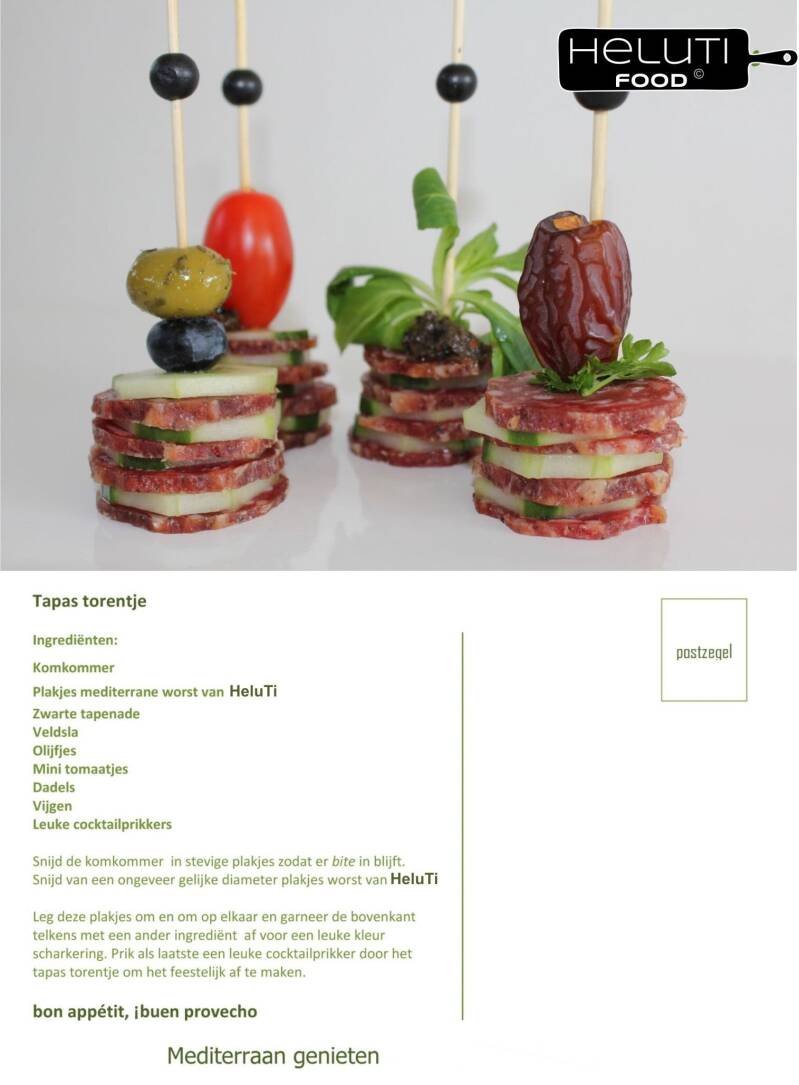 Tapas torrentje recept Heluti