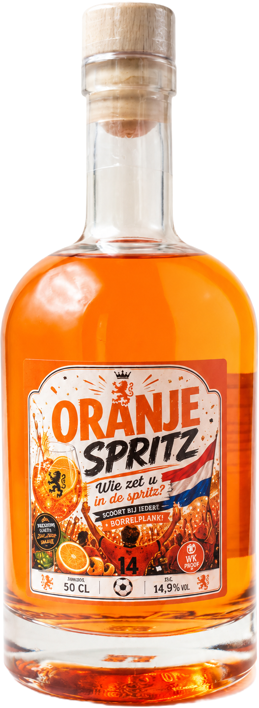 WK voetbal Nederlands elftal spritz