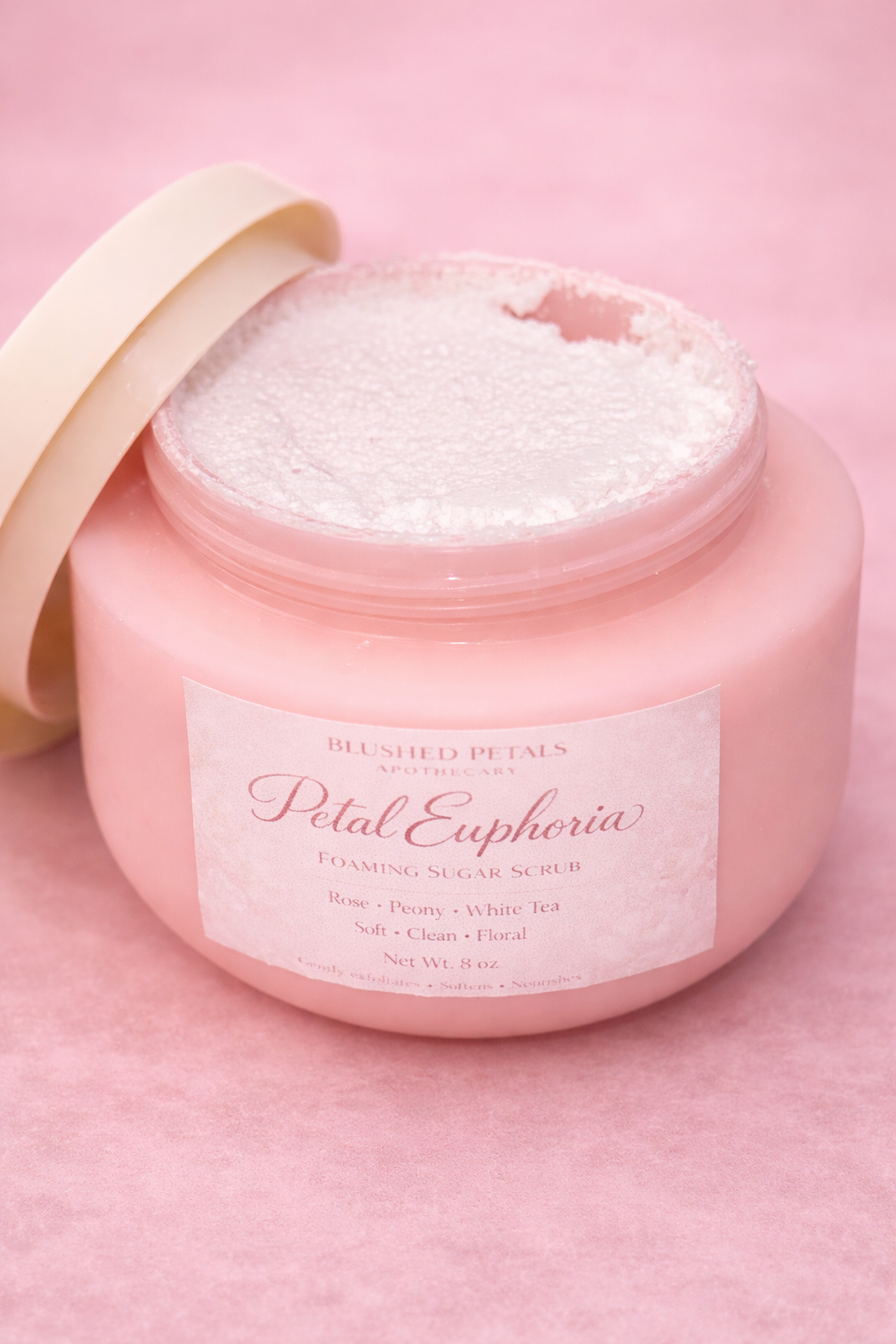 Petal Euphoria Foaming Sugar Scrub