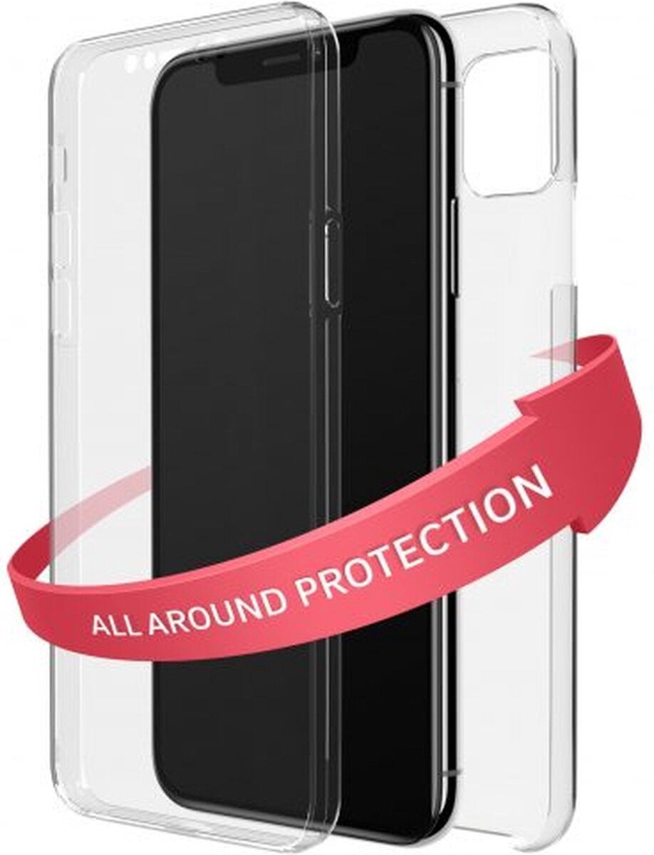 Black Rock 360° Clear Cover for Apple iPhone 12/12 Pro Transparent