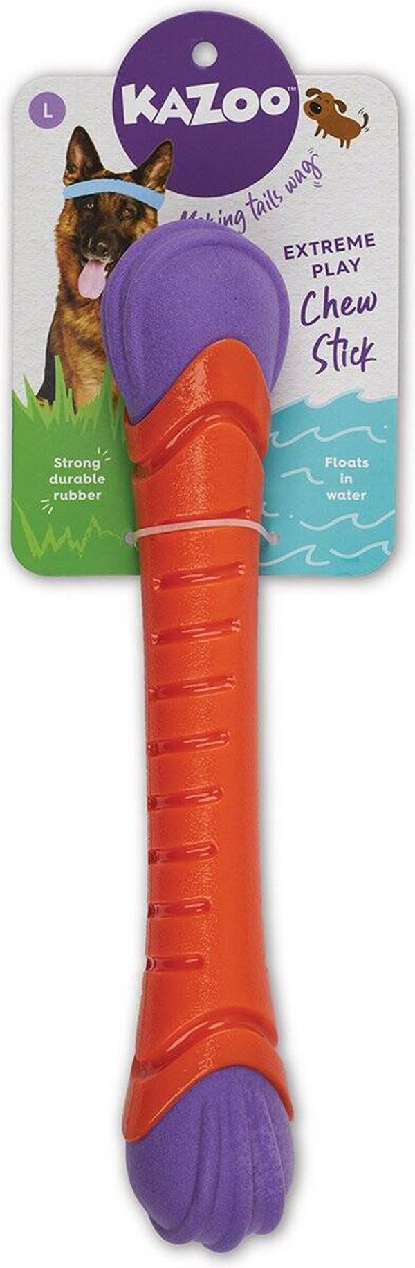 Kazoo Chew Extreme play dog stick Large