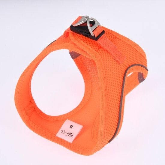 Tailpetz - Air-Mesh Harness - Hondenharnas Oranje