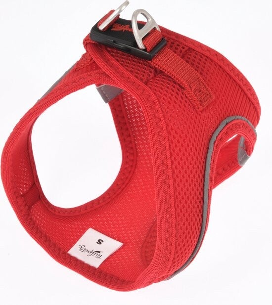 Tailpetz - Air-Mesh Harness - Hondenharnas Rood